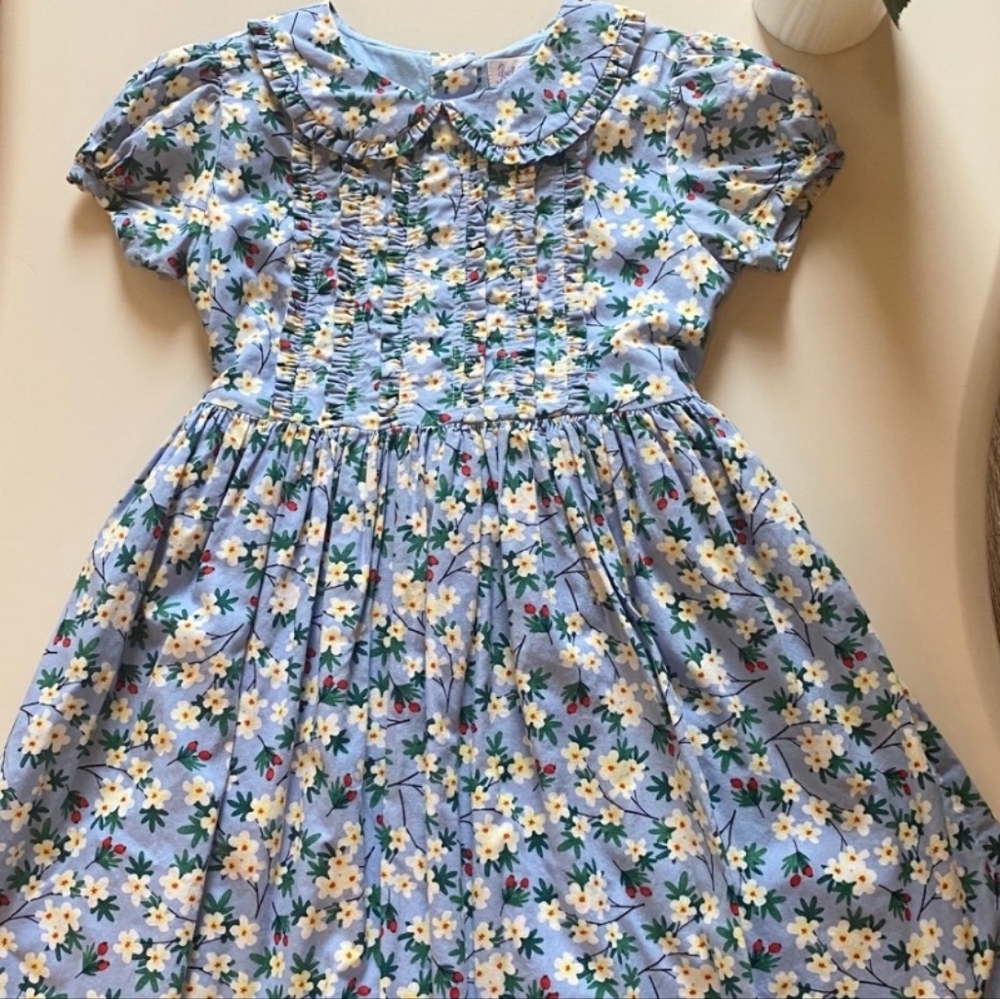 Rachel Riley Winter Bloom Dress and Bloomers Set 24 months NWOT